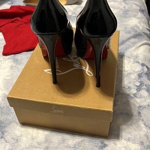 Bianca louboutins black patient calf 140